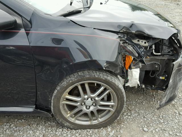 JTKDE3B7XA0318250 - 2010 TOYOTA SCION TC 黑色 照片 9