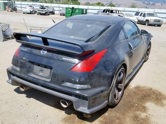 JN1BZ34E37M552376 - 2007 NISSAN 350Z COUPE BLACK photo 4