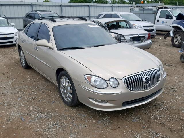 2G4WD582291268000 - 2009 BUICK LACROSSE C GOLD photo 1
