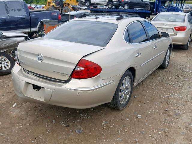 2G4WD582291268000 - 2009 BUICK LACROSSE C GOLD photo 4