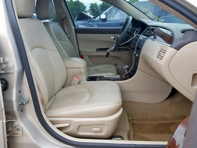 2G4WD582291268000 - 2009 BUICK LACROSSE C GOLD photo 5