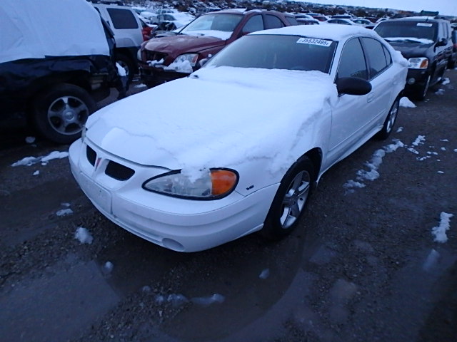 1G2NF52E54C183236 - 2004 PONTIAC GRAND AM S WHITE photo 2