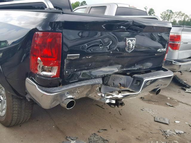 1C6RD7JT4CS146771 - 2012 DODGE RAM 1500 L BLACK photo 9