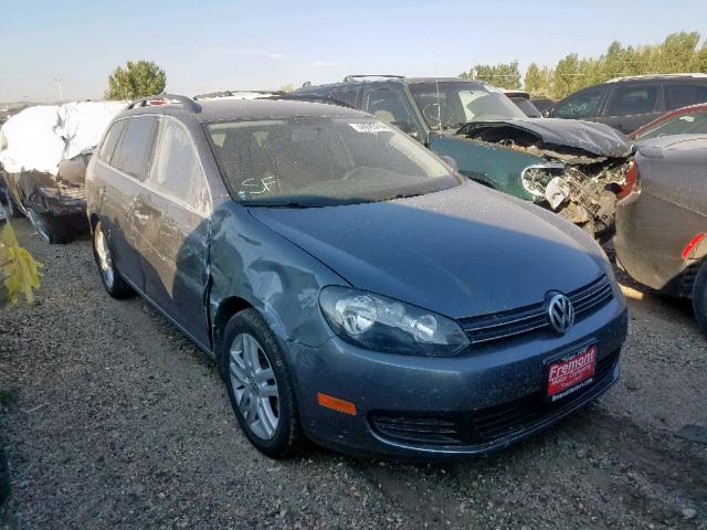 3VWPL7AJ2DM689285 - 2013 VOLKSWAGEN JETTA TDI GRAY photo 1