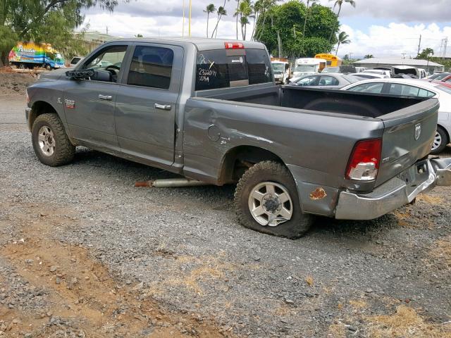 3C6UD5DL5CG160681 - 2012 DODGE RAM 2500 S ნაცრისფერი ფოტო 3