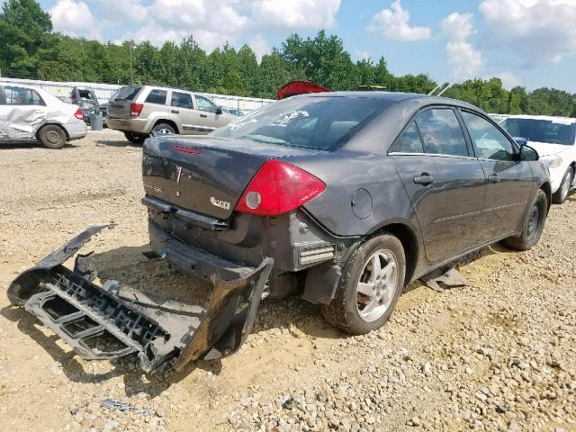 1G2ZF58B274141698 - 2007 PONTIAC G6 VALUE L BLACK photo 4