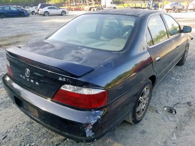 19UUA56633A023957 - 2003 ACURA 3.2TL BLACK photo 4