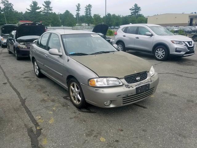 3N1BB51D31L129116 - 2001 NISSAN SENTRA SE GRAY photo 1