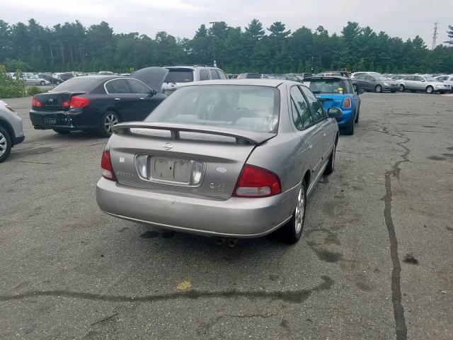 3N1BB51D31L129116 - 2001 NISSAN SENTRA SE GRAY photo 9