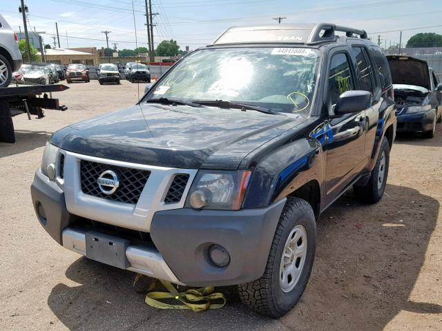 5N1AN0NW2EN802350 - 2014 NISSAN XTERRA X BLACK photo 2