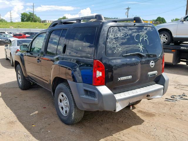 5N1AN0NW2EN802350 - 2014 NISSAN XTERRA X BLACK photo 3