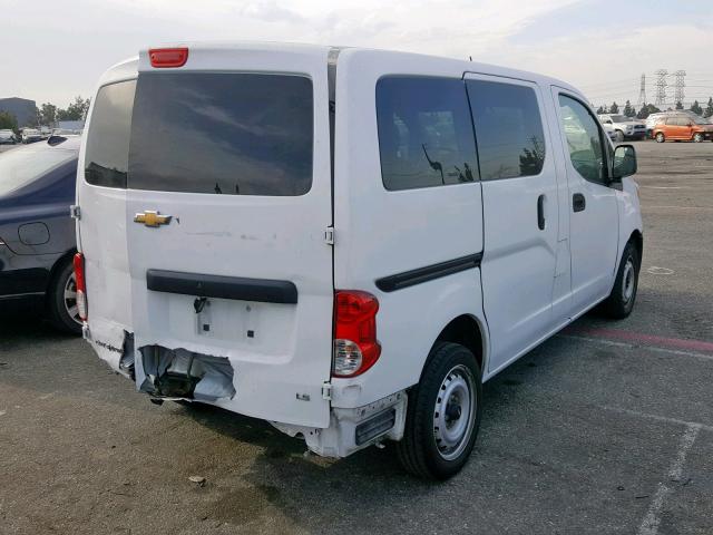 3N63M0YN7HK710693 - 2017 CHEVROLET CITY EXPRE WHITE photo 4