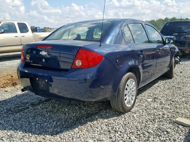 1G1AD5F57A7166204 - 2010 CHEVROLET COBALT 1LT BLUE photo 4