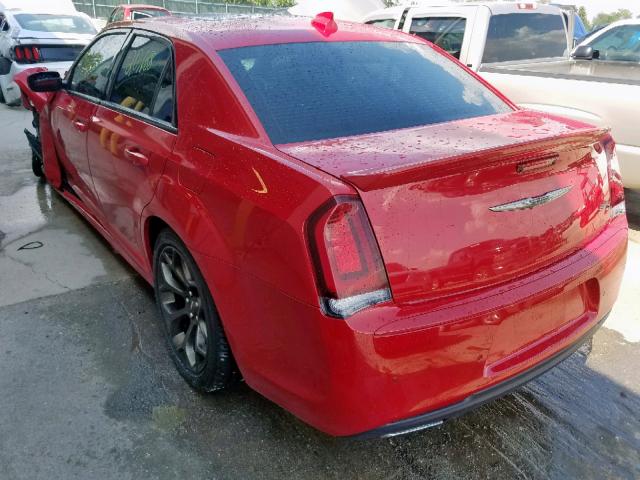 2C3CCABG9HH516521 - 2017 CHRYSLER 300 S RED photo 3