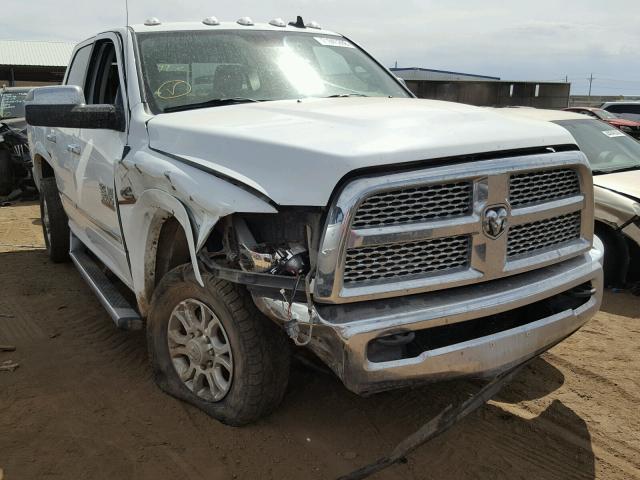 3C63R3EL6DG541845 - 2013 RAM 3500 LARAM WHITE photo 1