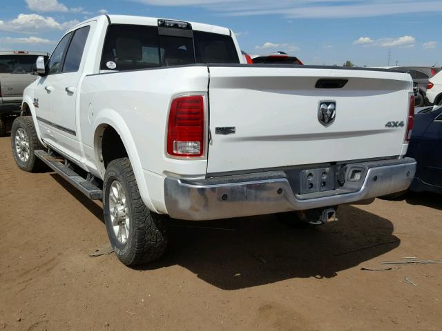 3C63R3EL6DG541845 - 2013 RAM 3500 LARAM WHITE photo 3