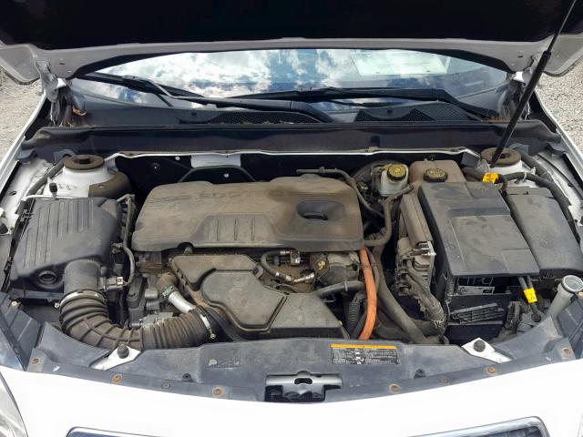 1G11D5SR4DF129131 - 2013 CHEVROLET MALIBU 1LT WHITE photo 7