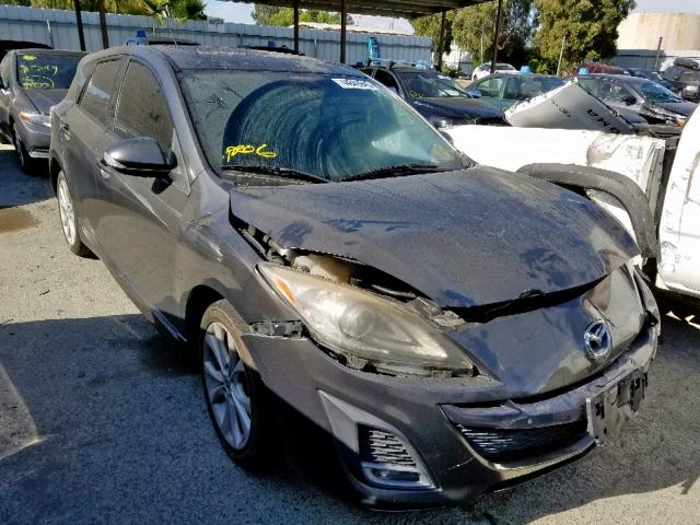 JM1BL1H66A1227820 - 2010 MAZDA 3 S BLACK photo 1