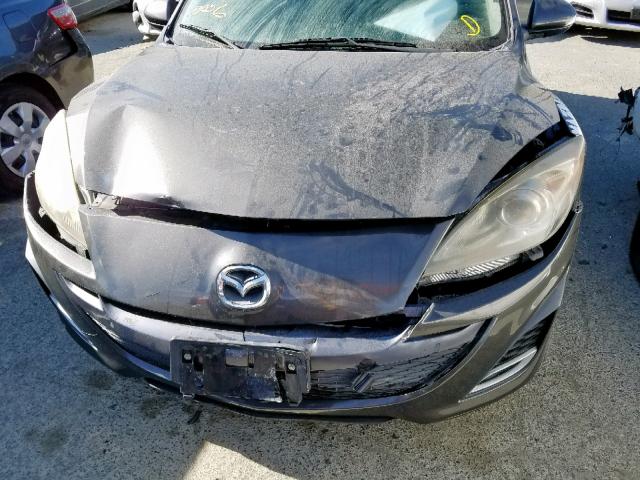 JM1BL1H66A1227820 - 2010 MAZDA 3 S BLACK photo 9