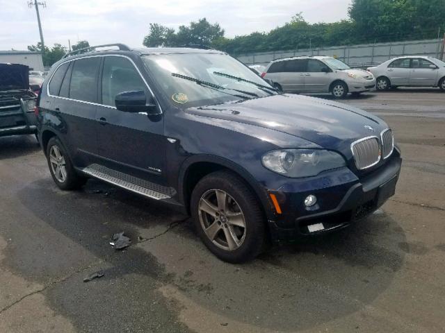 5UXFE83509L308233 - 2009 BMW X5 XDRIVE4 BLUE photo 1