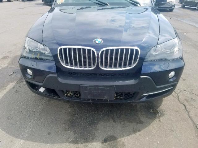 5UXFE83509L308233 - 2009 BMW X5 XDRIVE4 BLUE photo 9