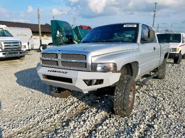 1B7KF2363YJ137541 - 2000 DODGE RAM 2500 GRAY photo 2