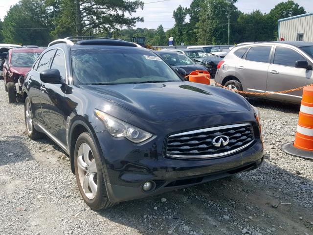 JN8AS1MU1AM800290 - 2010 INFINITI FX35 BLACK photo 1