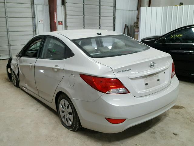 KMHCT4AE9GU962592 - 2016 HYUNDAI ACCENT SE GOLD photo 3