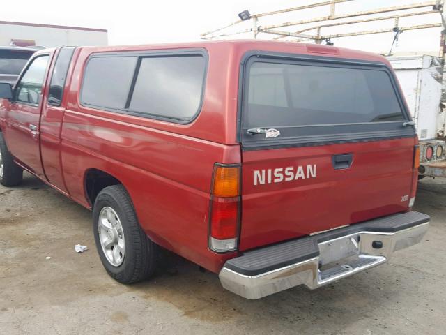 1N6SD16S5VC334443 - 1997 NISSAN TRUCK KING BURGUNDY photo 3