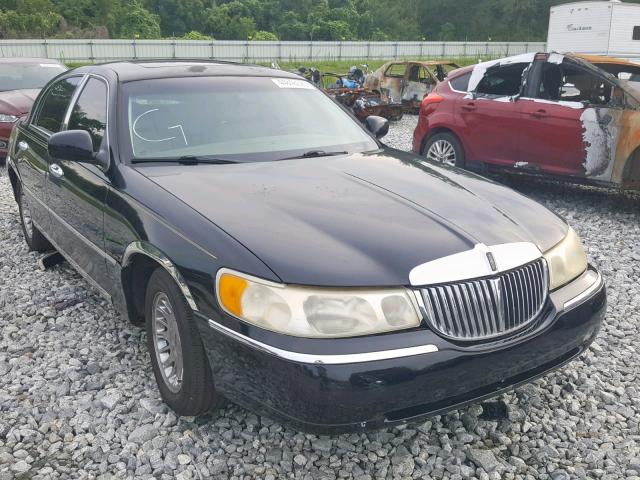 1LNHM83W91Y680436 - 2001 LINCOLN TOWN CAR C BLACK photo 1