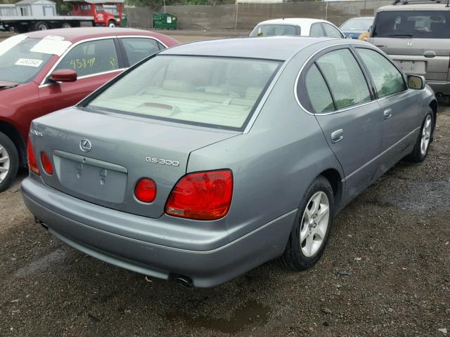 JT8BD69S430187489 - 2003 LEXUS GS 300 GRAY photo 4