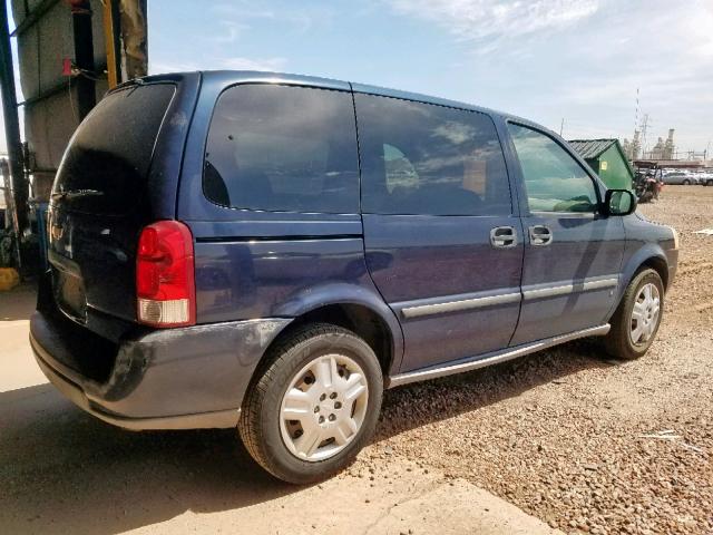 1GNDU23127D125825 - 2007 CHEVROLET UPLANDER L 蓝色 照片 4