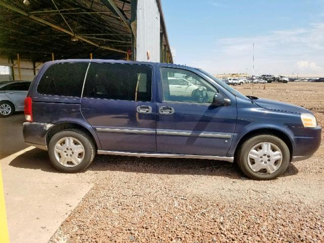 1GNDU23127D125825 - 2007 CHEVROLET UPLANDER L BLUE photo 9