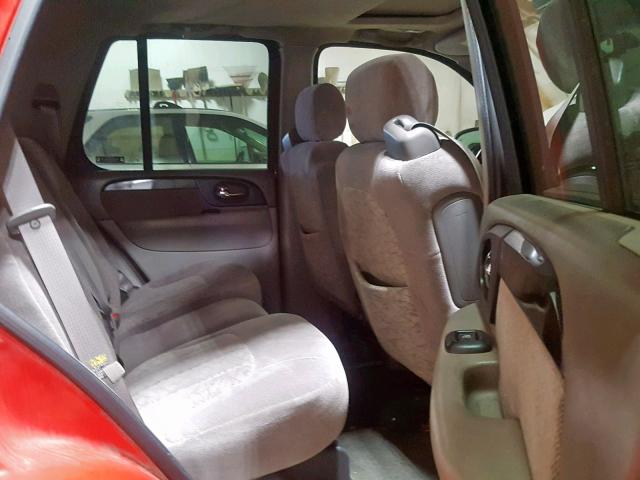 1GKDT13S122122762 - 2002 GMC ENVOY RED photo 6