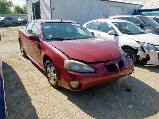 2G2WS522351133500 - 2005 PONTIAC GRAND PRIX MAROON photo 1