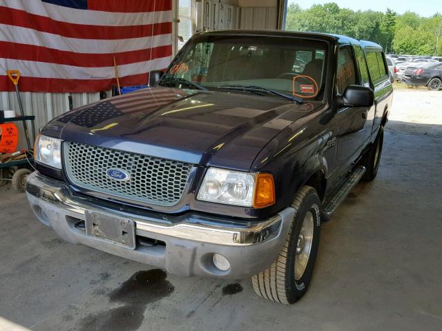 1FTZR45E93TA40556 - 2003 FORD RANGER SUP BLUE photo 2