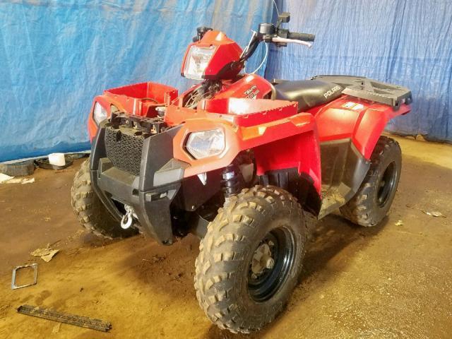 4XAMH50A9DA556881 - 2013 POLARIS SPORTSMAN RED photo 2