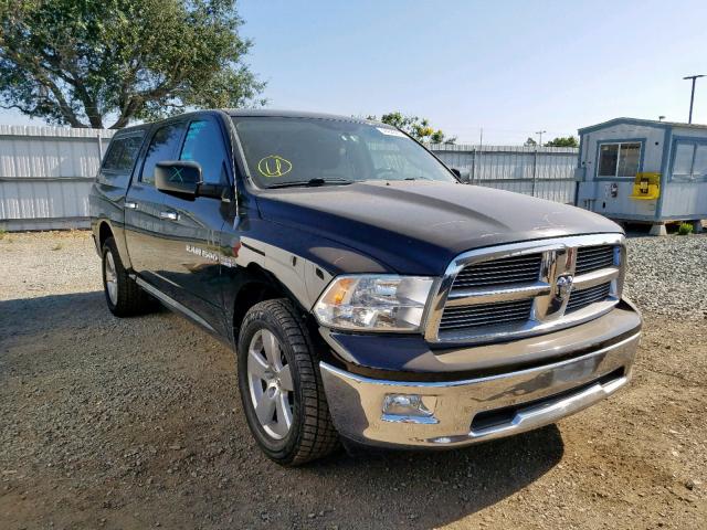 1C6RD6LT9CS174251 - 2012 DODGE RAM 1500 S BLACK photo 1