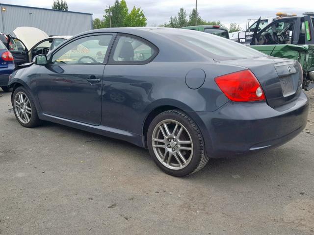 JTKDE177560071918 - 2006 TOYOTA SCION TC ნაცრისფერი ფოტო 3