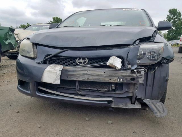 JTKDE177560071918 - 2006 TOYOTA SCION TC ნაცრისფერი ფოტო 9