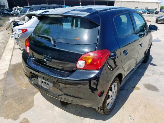 ML32A3HJ0EH006011 - 2014 MITSUBISHI MIRAGE DE BLACK photo 4