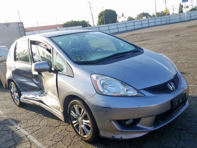 JHMGE8H68AS021917 - 2010 HONDA FIT SPORT SILVER photo 1