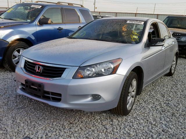 1HGCP36898A010413 - 2008 HONDA ACCORD EXL BURN photo 2