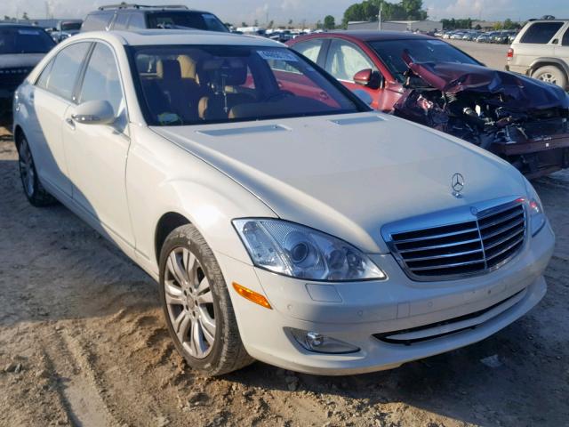 WDDNG71X89A246023 - 2009 MERCEDES-BENZ S 550 WHITE photo 1