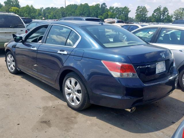 5KBCP3F8XAB006822 - 2010 HONDA ACCORD EXL BLUE photo 3