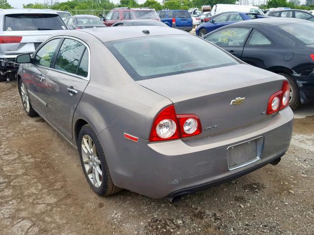 1G1ZK577X8F161619 - 2008 CHEVROLET MALIBU LTZ 棕色 照片 3