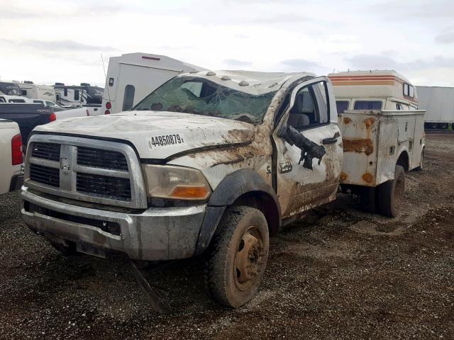 3D6WU7EL7BG617091 - 2011 DODGE RAM 5500 S WHITE photo 2