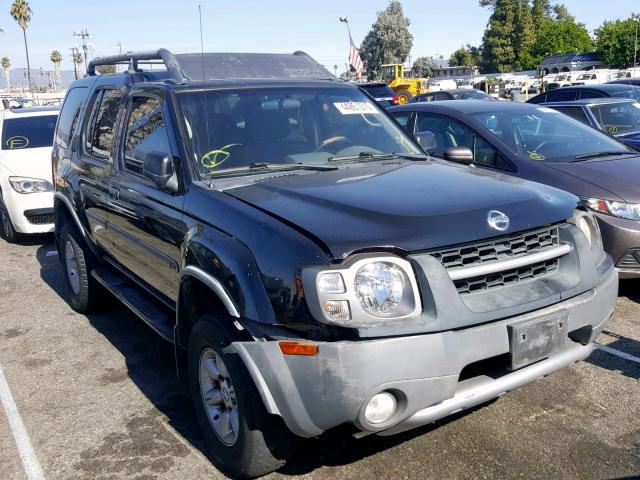 5N1ED28TX4C608466 - 2004 NISSAN XTERRA XE BLACK photo 1