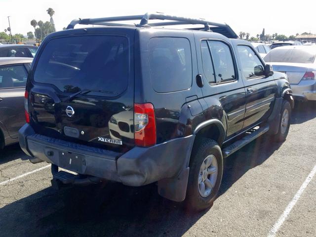 5N1ED28TX4C608466 - 2004 NISSAN XTERRA XE BLACK photo 4