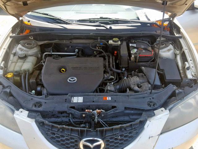 JM1BK12F971738085 - 2007 MAZDA 3 I GOLD photo 7